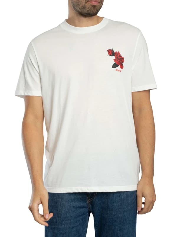 HUGO Dikerd T-Shirt Natural XL