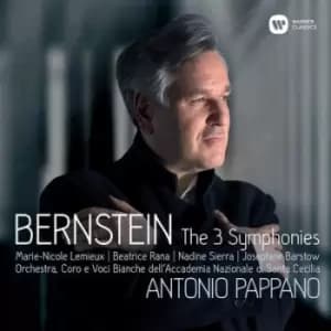 Bernstein The 3 Symphonies by Leonard Bernstein CD Album