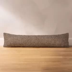 Cabu Textured Boucle Draught Excluder Taupe