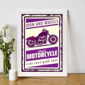 BC109087140883 Multicolor Decorative Framed MDF Painting