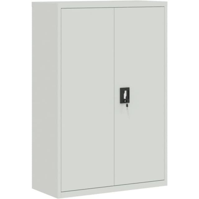 VIDAXL Office Cabinet 90x40x140cm Steel Grey Vidaxl 244649