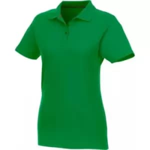Elevate Womens/Ladies Helios Short Sleeve Polo Shirt (M) (Fern Green)