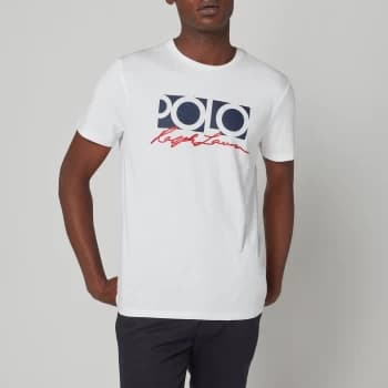 Polo Ralph Lauren Mens Polo Logo T-Shirt - White - L