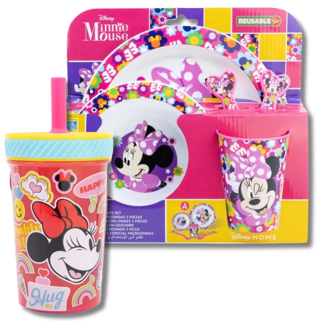 Minnie Mouse Minnie 6 Piece Dinner Set, Multi 81250 / 74487