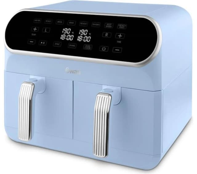 Swan Retro SD10519BLU Air Fryer - Blue 5055322562502