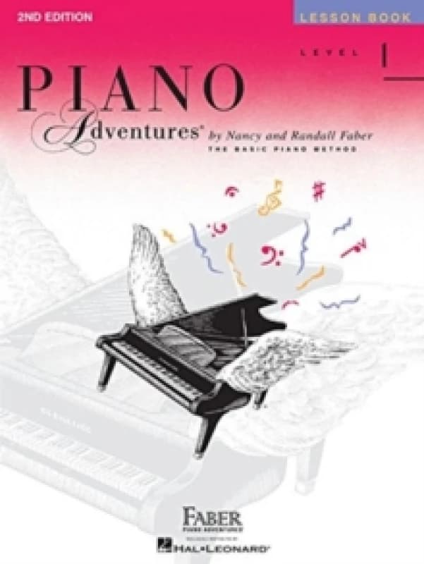 Piano Adventures Level 1 Lesson Book by Nancy Faber Book