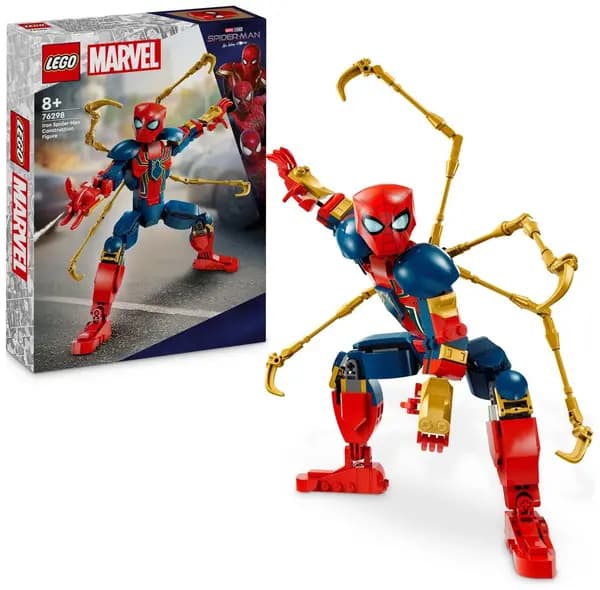 LEGO LEGO Marvel Iron Spider-Man Construction Figure Set 76298