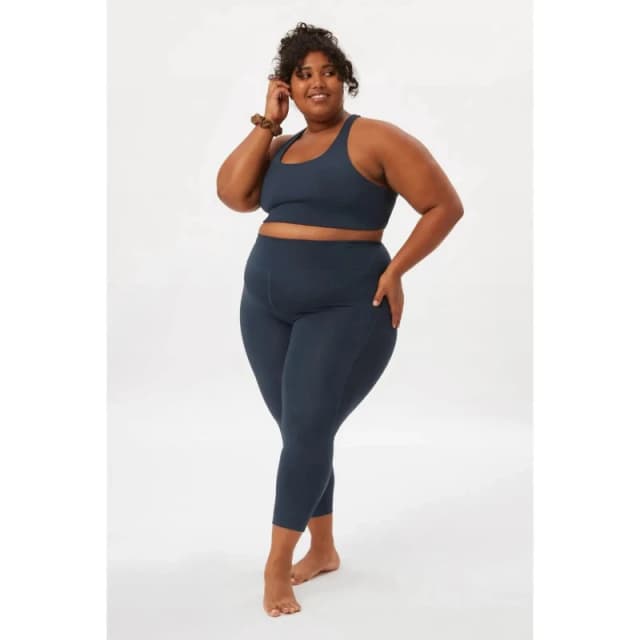 Girlfriend Collective Womens leggings Girlfriend Collective Compressive High-Rise Bleu Female XS