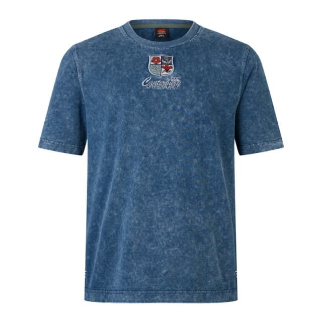 Canterbury British & Irish Lions Heritage T-Shirt 2025 Mens - Blue Blue S