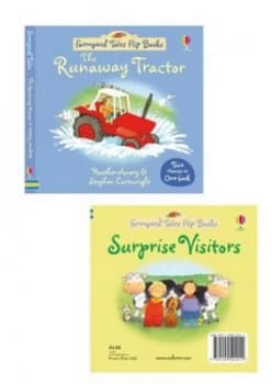 The Runaway Tractor by Heather Amery and Stephen Cartwright and Heather Amery Hardback