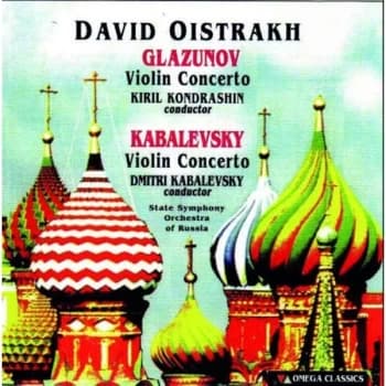 Oistrakh - Glazunov: Violin Concerto/Kabalevsky: Violin Concerto CD