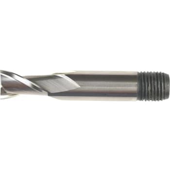 17.00MM HSS 2 Flute Threaded Shank Short Series Slot Drill - Sherwood