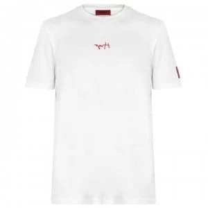 Hugo Boss Dumed Signature Logo T-Shirt White Size L Men