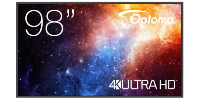 Optoma N3981K Digital signage flat panel 2.49 m (98") LED WiFi 5