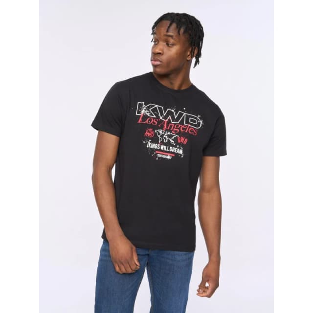 Kings Will Dream Mapped T-Shirt Black male M