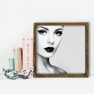 MZM681 Multicolor Decorative Framed MDF Painting