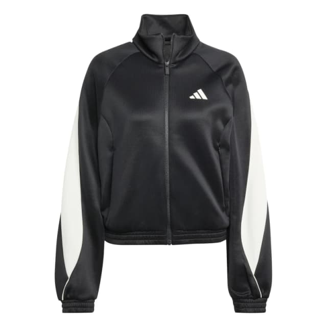 adidas Womens Tracksuit Top Tracksuit Tops S (8-10) Black 66908903330