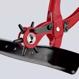 Knipex 90 70 220 Revolver hole puncher 2 mm, 2.5 mm, 3 mm, 3.5 mm, 4 mm, 5mm 220 mm