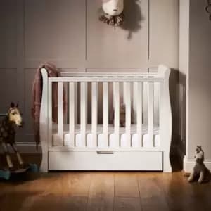 Obaby Stamford Space Saver Cot White
