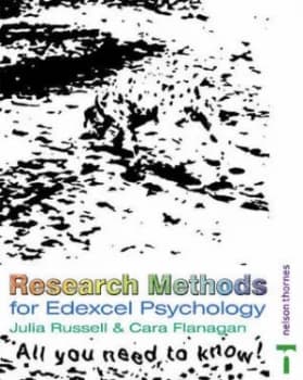 Research Methods for Edexcel Psychology by Cara Flanagan Paperback