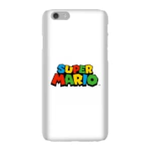 Nintendo Super Mario Colour Logo Phone Case - iPhone 6 - Snap Case - Gloss