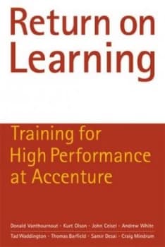 Return on Learning by Donald Vanthournout Hardback