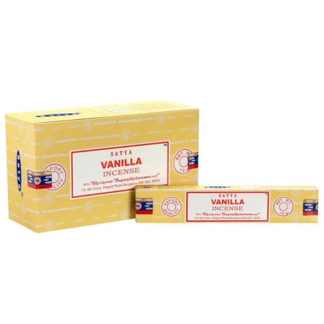 Satya Vanilla Incense Sticks (Pack of 120) Multi unisex