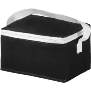 Bullet Spectrum 6 Can Cooler Bag (Pack of 2) (20 x 15 x 12 cm) (Solid Black)