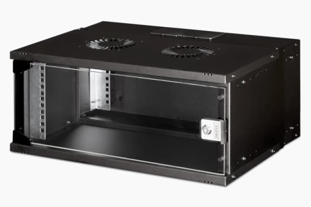 Digitus DN-49201 19" wall cabinet Black 540x240x400mm 4U IT sy... DN-49201