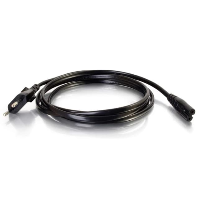 C2G 80618 power cable Black 3m CEE7/7 C7 coupler