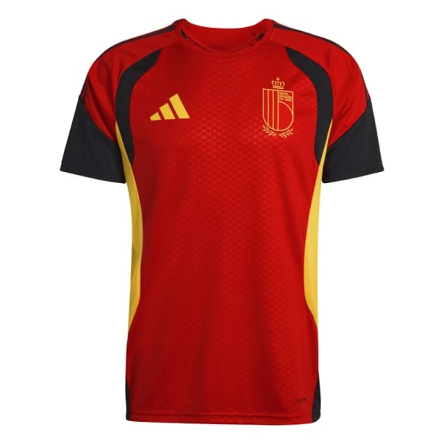 adidas Belgium Training Shirt World Cup 2026 Mens Red/Black male M