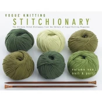 Vogue Knitting Stitchionary Book