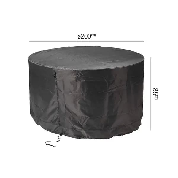 Aerocover Garden Set Round Cover Grey