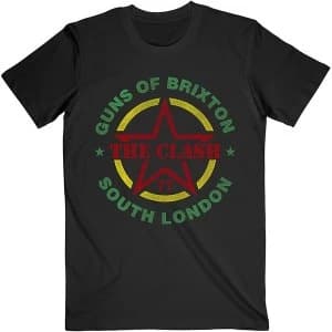 The Clash - Guns of Brixton Unisex Small T-Shirt - Black