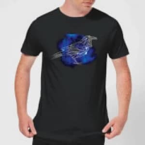 Harry Potter Ravenclaw Geometric Mens T-Shirt - Black