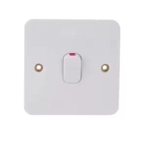 Schneider Lisse 20ax 1 Gang Double-pole Switch - GGBL2010