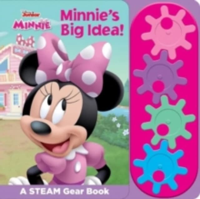 Disney Junior Minnie: Minnie's Big Idea! a Steam Gear Book Board book