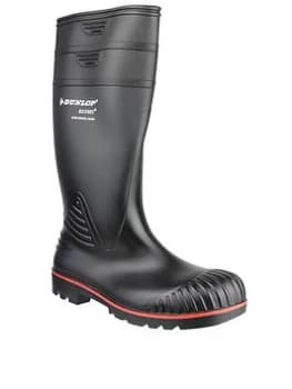 Dunlop Acifort Wellies - Black, Size 10, Men
