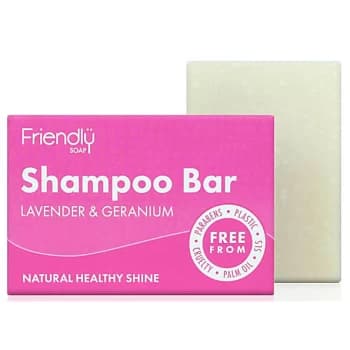Friendly Soap Shampoo Bar - Lavender & Geranium