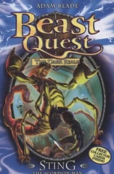 Sting the Scorpion Man by Adam Blade Paperback