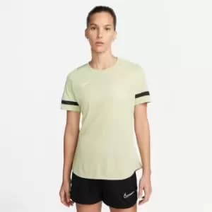 Nike Dri-FIT Academy Womens Short-Sleeve Soccer Top - Green