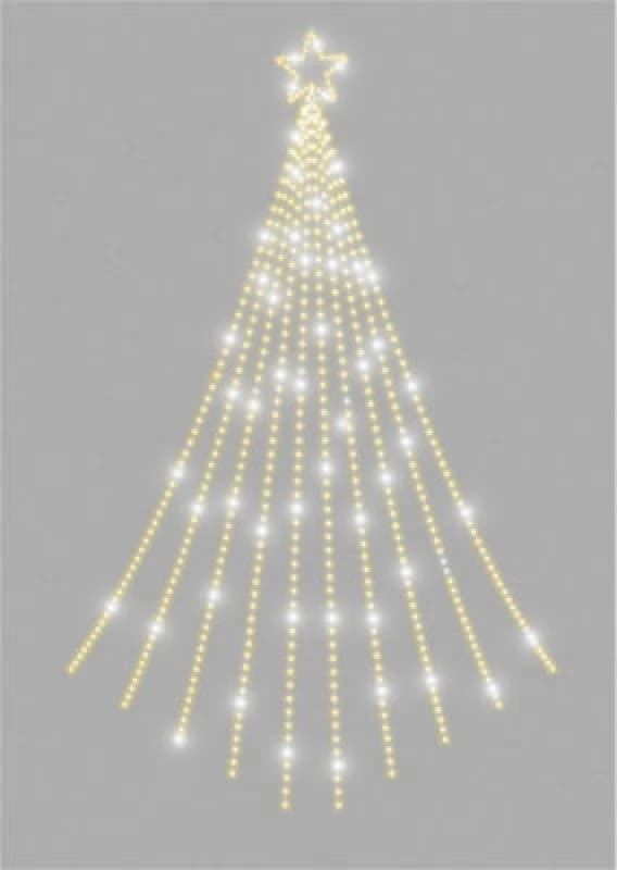 Xmas Haus 3.5M Waterfall Light Chain 1010 LED -10% Twinkle