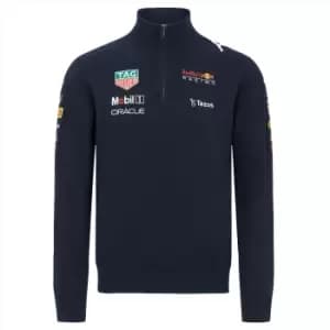 2022 Red Bull Racing Team Half Zip Jumper (Navy)