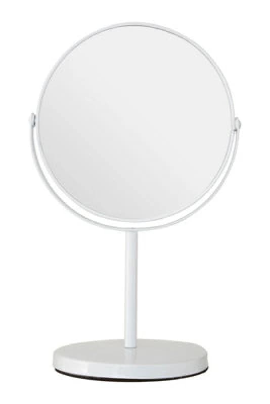 Premier Housewares Marisha Swivel Large Table Mirror White