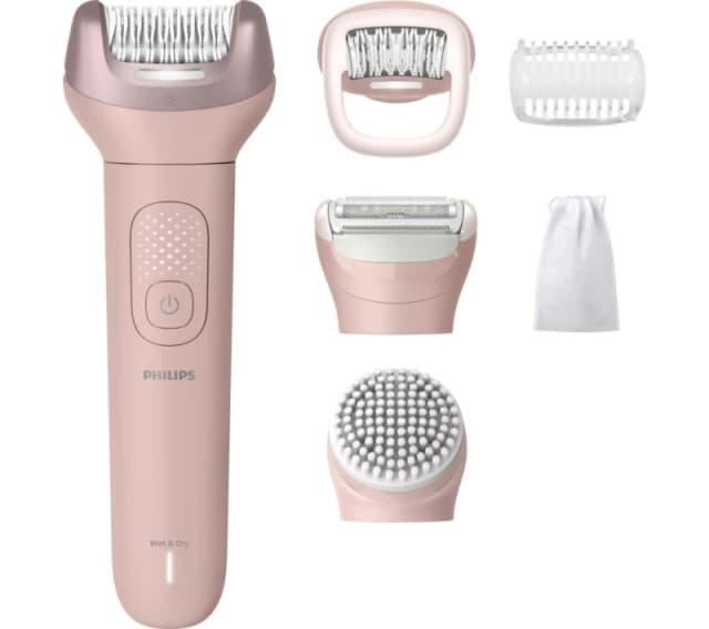 PHILIPS BRE718/00 Series 8000 Wet & Dry Epilator Lyche Pink 8720689033084