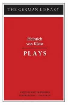 Plays by Heinrich Von Kleist Paperback