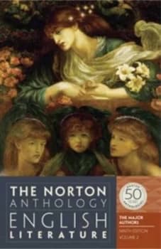 The Norton Anthology of English Literature 9e Co the Major Authors Vol 2 by Stephen Greenblatt Paperback