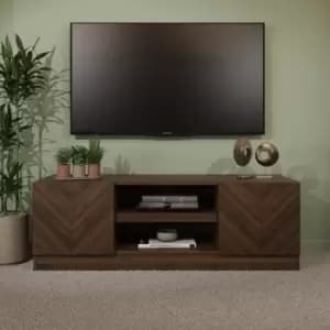 Taranto Wide TV Unit Walnut