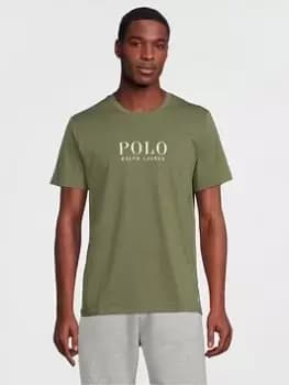 Polo Ralph Lauren Lounge Large Logo T-Shirt, Army Olive Size M Men