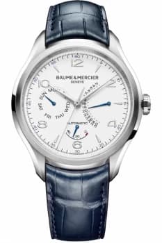 Mens Baume & Mercier Clifton Automatic Retrograde Date Watch M0A10448